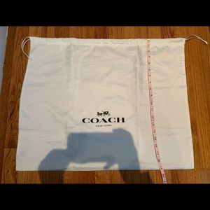 Coach dust bag